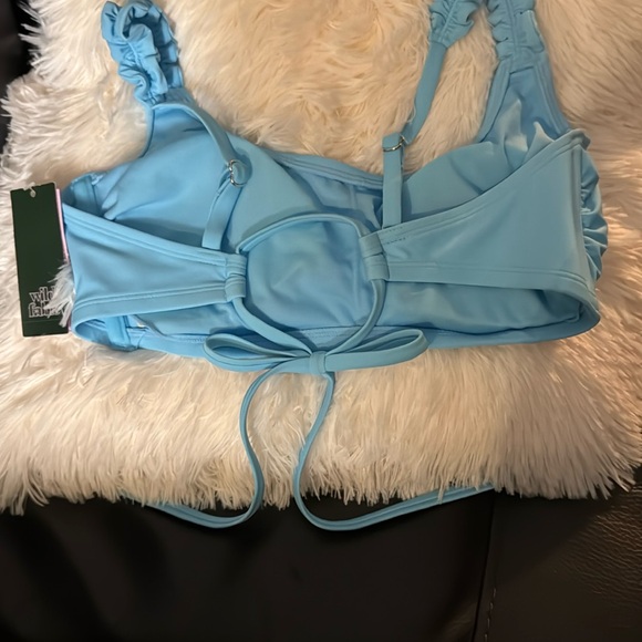 Wild Fable Light Blue Bikini Top - Picture 2 of 4